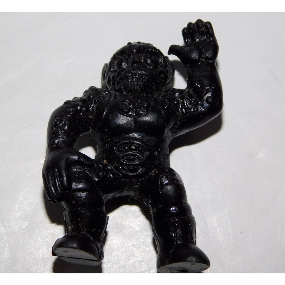 Lot 4 VTG 1986 Weird Balls Flyweight Wrestlers 2"  Figures Madballs TMAC - Picture 5 of 5